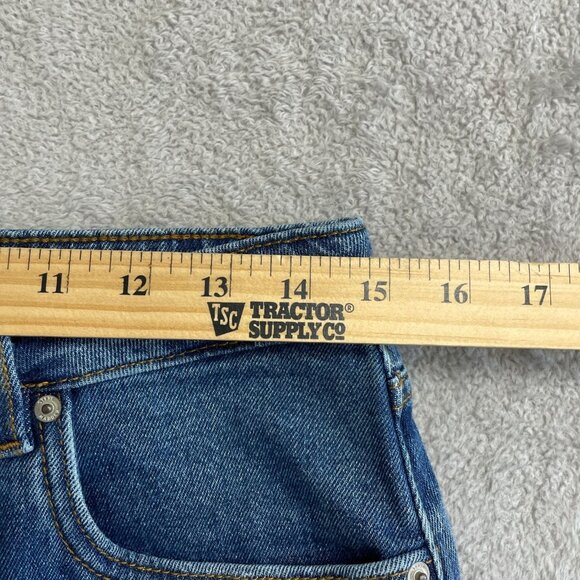 NEW Steve Madden Women's M Denim Midi Skirt With Front Slit - Picture 9 of 10